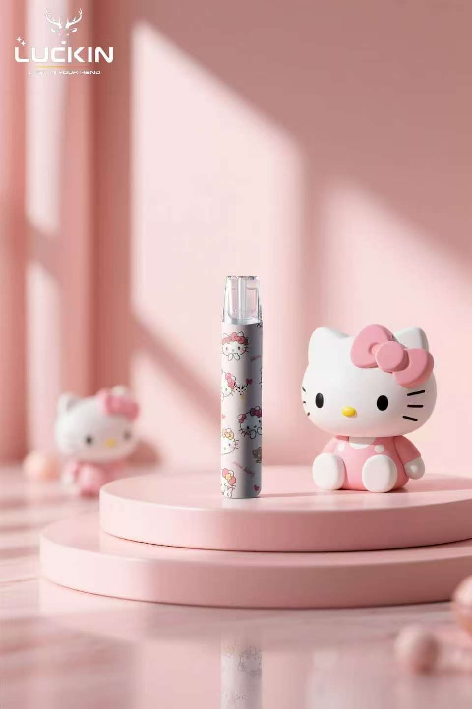 LUCKIN主機 限量版幸運煙桿 蠟筆小新 鬼小子 台灣現貨 711到付 7 LUCKIN主機