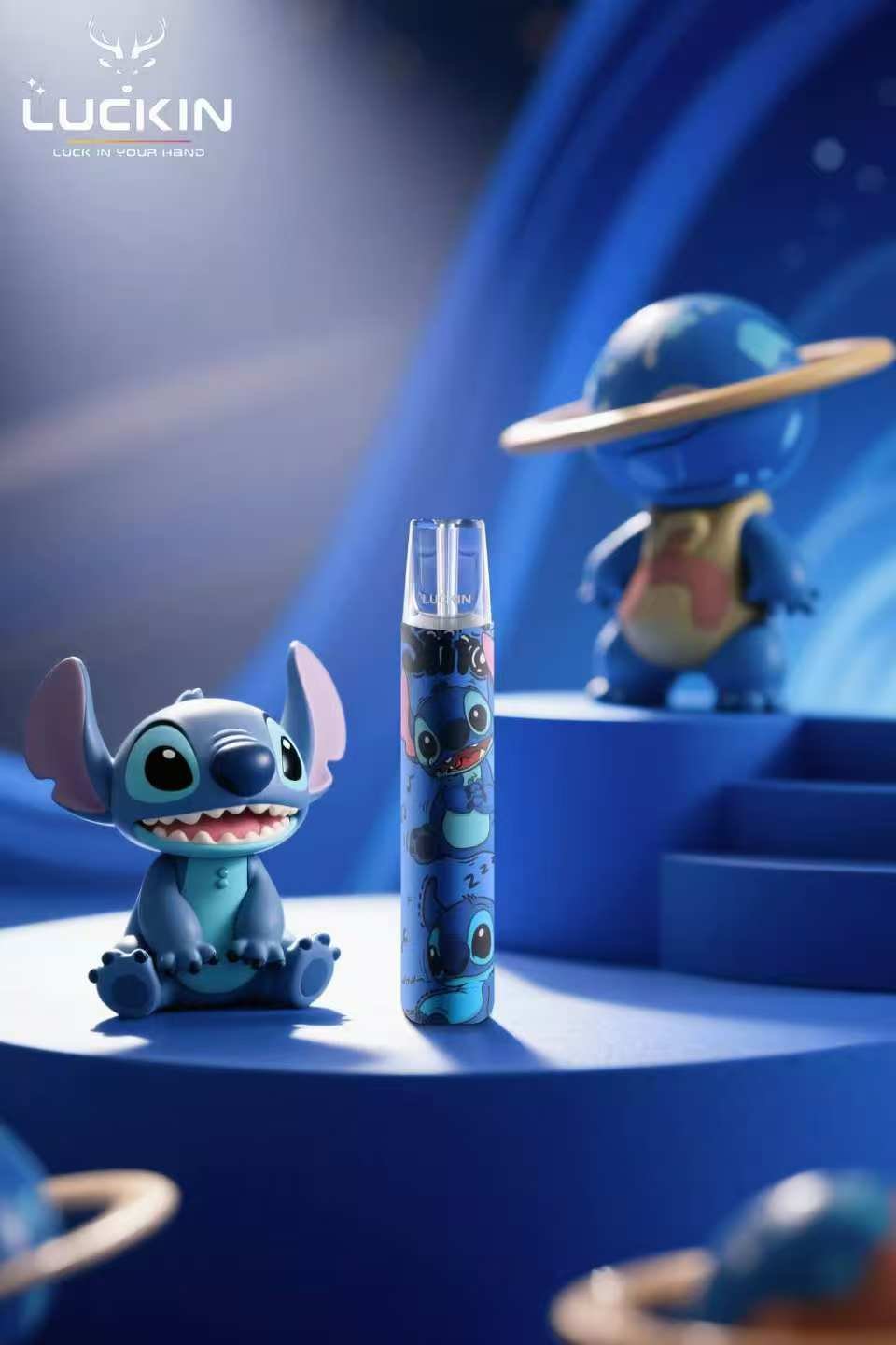 LUCKIN主機 限量版幸運煙桿 蠟筆小新 鬼小子 台灣現貨 711到付 5 LUCKIN主機