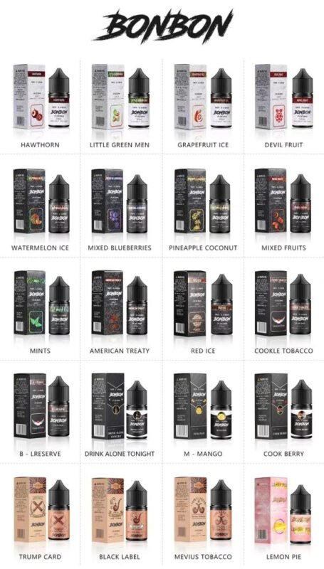 【小煙油】BONBON煙油 邦邦菸油 30ml/30mg 台灣現貨 711到付 9 BONBON小煙油