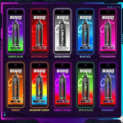 Marbo Bar 9000 Puffs拋棄式電子煙 泰國爆款 台灣現貨 711到付 4 Marbo Bar