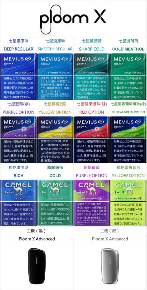 日本七星加熱煙 Ploom X主機專用 駱駝加熱煙 711到付 1 日本七星加熱煙 Ploom X主機專用 駱駝加熱煙 711到付