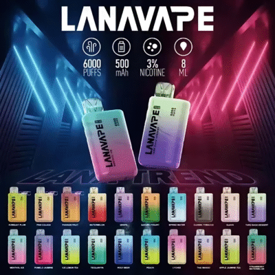 LANA 6000口 一次性拋棄式電子煙 LANA TREND 6000 PUFFS 台灣現貨 711到付 14 LANA6000