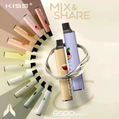 Kis5 6500 Puffs 鎧斯5號拋棄式電子煙 一次性電子煙 台灣現貨批發 10 KIS5