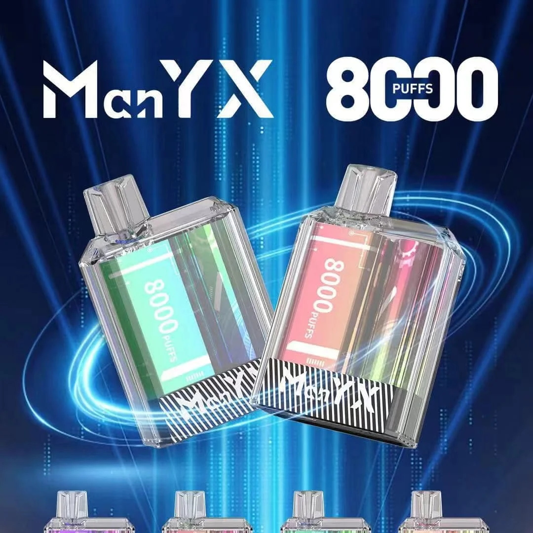 ManYX 蠻夷熊 8000 PUFFS 抛棄式電子煙 蒸汽天堂 台灣現貨 711到付 1 manyix8000