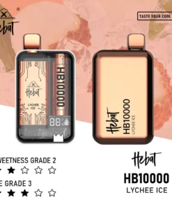 Hebat 喜貝 10000 puffs 超大容量/拋棄式電子菸/喜貝一次性電子煙/台灣現貨 711到付 7 Hebat 10000