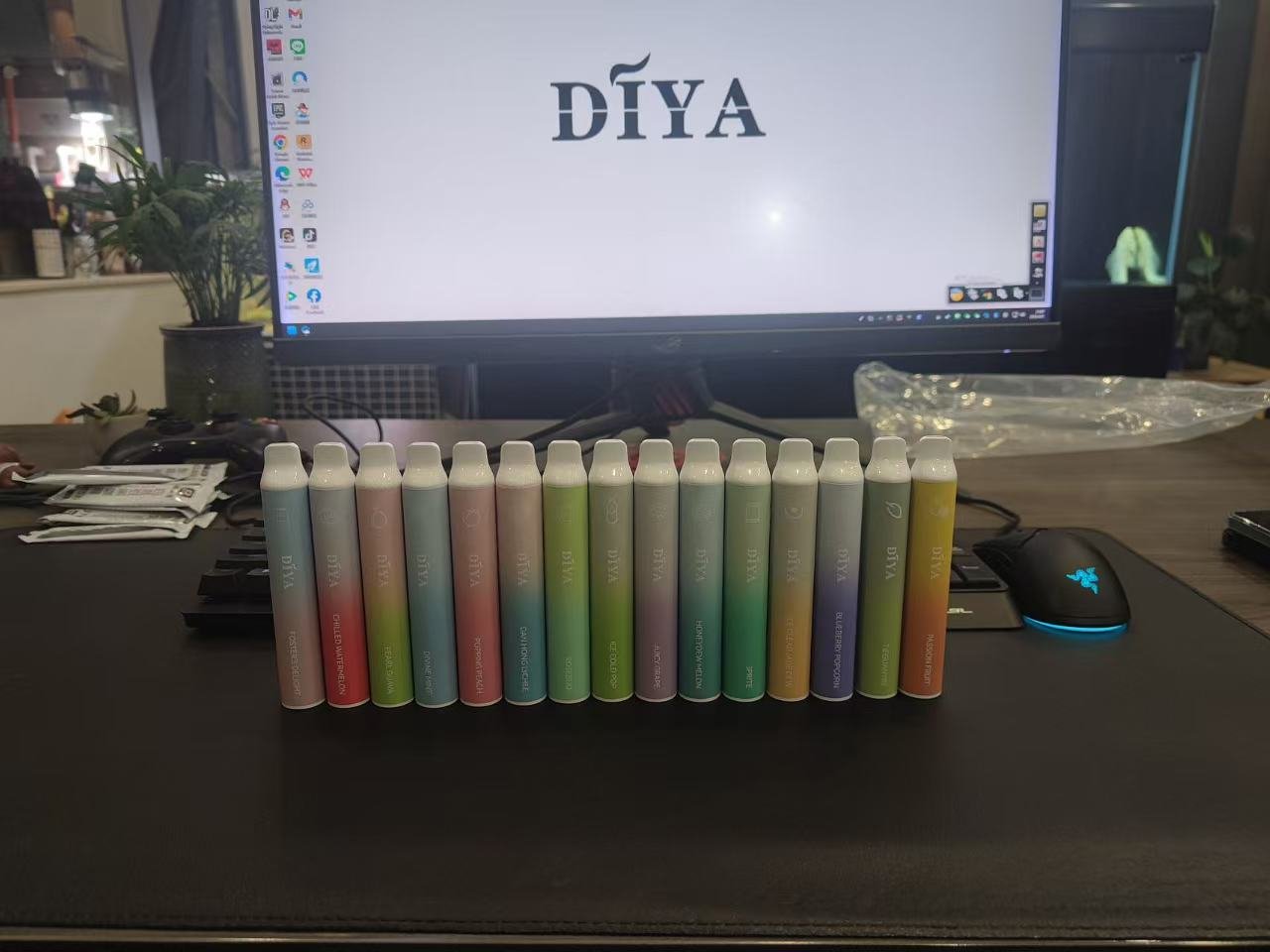 Diya 7500 Puffs 拋棄式電子煙 叮啞一次性煙桿 新款上市 可充電霧化桿 711到付 3 叮哑7500口